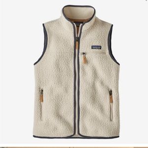 Patagonia Retro Pile Fleece Vest in Pelican XL